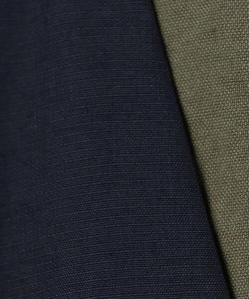 EN ROUTE（アンルート）の「＜EN ROUTE（アンルート）＞ リップストップ レイヤード ヘムコード 1プリーツ（その他パンツ・メンズ・ネイビー/ブラック・3/1/2）」の17枚目の写真