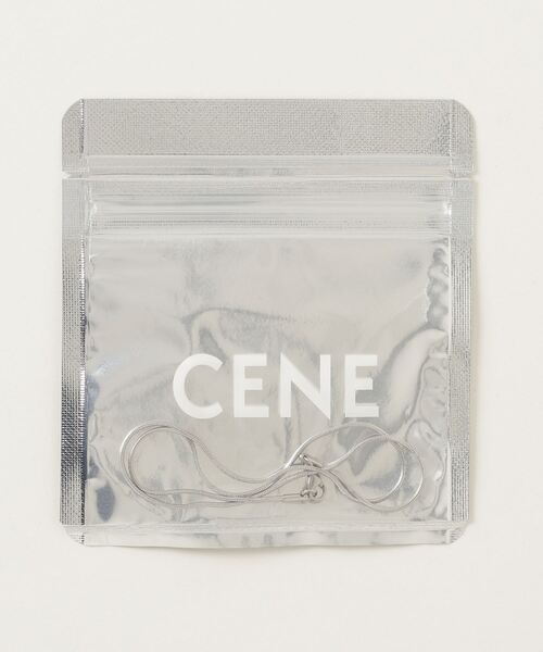 CENE（セネ）の「【CENE】セネ/ [シルバー]1mmスネークチェーン ネックレス 39cm（ネックレス・レディース・シルバー・FREE）」の8枚目の写真