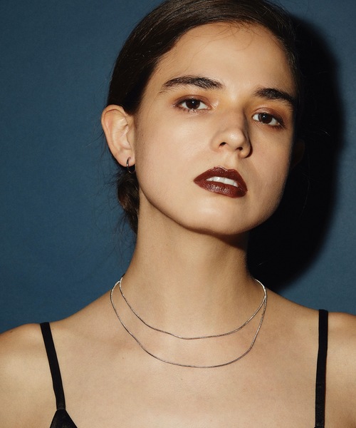 CENE（セネ）の「【CENE】セネ/ [シルバー]1mmスネークチェーン ネックレス 39cm（ネックレス・レディース・シルバー・FREE）」の6枚目の写真