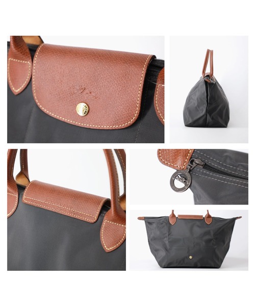 ECHELLE Liberte(エシェルリベルテ)の「LONGCHAMP LE PLIAGE ロンシャン ル・プリアージュ ハンドバッグ(ハンドバッグ・レディース・ブラック/ネイビー/グレー/レッド/カーキ/パープル/オフホワイト・FREE)」の11枚目の写真