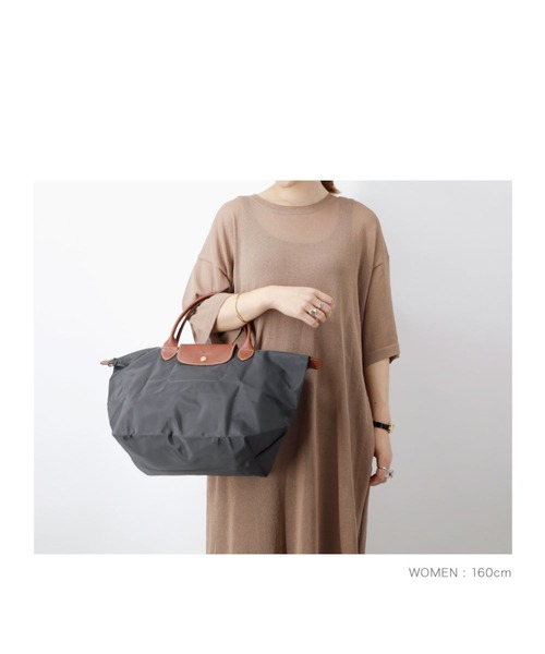 ECHELLE Liberte(エシェルリベルテ)の「LONGCHAMP LE PLIAGE ロンシャン ル・プリアージュ ハンドバッグ(ハンドバッグ・レディース・ブラック/ネイビー/グレー/レッド/カーキ/パープル/オフホワイト・FREE)」の12枚目の写真