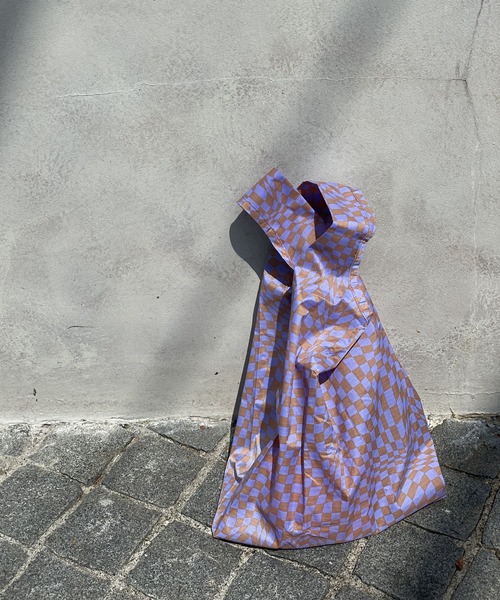 BAGGU（バグー）の「BAGGU/バグゥ　BABY（エコバッグ/サブバッグ・レディース・ホワイト/グレー/ベージュ/ブルー/パープル/イエロー/ピンク/レッド/ローズ・FREE）」の7枚目の写真