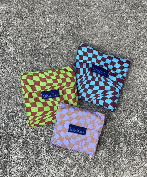 BAGGU（バグー）の「BAGGU/バグゥ　BABY（エコバッグ/サブバッグ・レディース・ホワイト/グレー/ベージュ/ブルー/パープル/イエロー/ピンク/レッド/ローズ・FREE）」の17枚目の写真