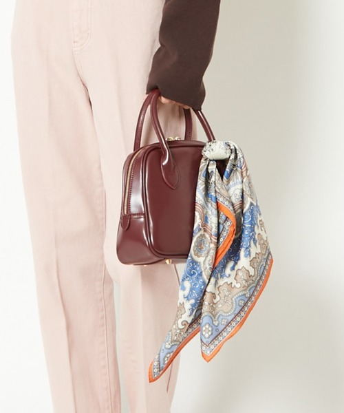 CIAOPANIC（チャオパニック）の「ミニボストンバッグ（ボストンバッグ・レディース・ブラック/ダークグリーン/ボルドー・FREE）」の17枚目の写真