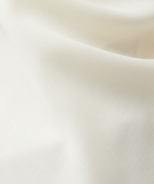 qualite（カリテ）の「ベルスリーブ2WAYブラウス（シャツ/ブラウス・レディース・オフホワイト/ダークオレンジ・36/38）」の14枚目の写真