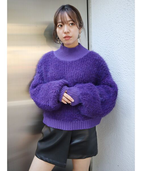 EVRIS（エヴリス）の「ラップデザインミニスカート（スカート・レディース・ブラック/グリーン/アイボリー・SMALL/MEDIUM）」の8枚目の写真