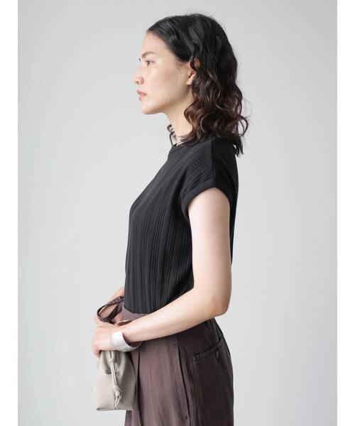 AMERICAN HOLIC(アメリカンホリック)の「針抜きテレコカットプルオーバー(Tシャツ/カットソー・レディース・ネイビー/ブラック/グレイッシュベージュ・M/L)」の18枚目の写真