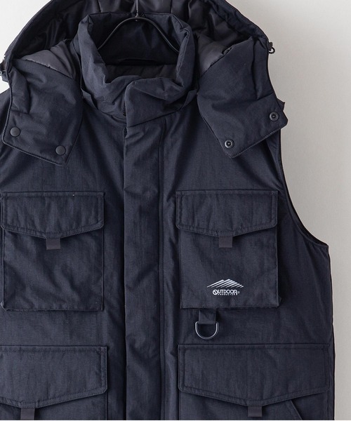 OUTDOOR PRODUCTS APPAREL(アウトドアプロダクツアパレル)の「撥水フィッシング中綿ベスト(その他アウター・メンズ・ブラック/ベージュ/カーキ・X-LARGE/LARGE/MEDIUM)」の2枚目の写真