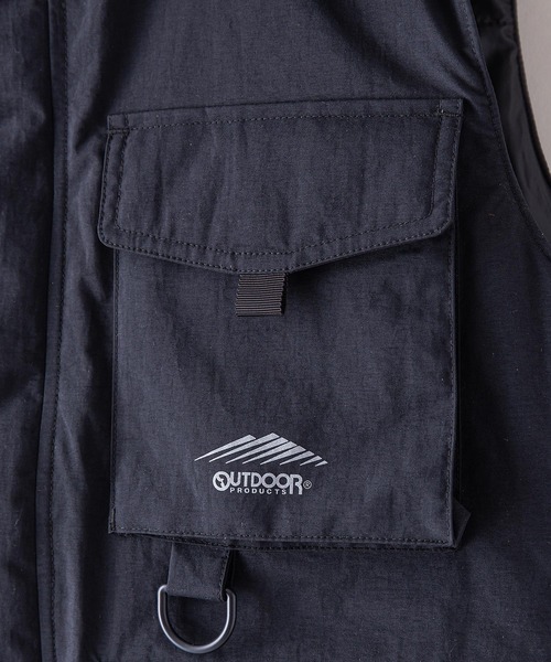OUTDOOR PRODUCTS APPAREL(アウトドアプロダクツアパレル)の「撥水フィッシング中綿ベスト(その他アウター・メンズ・ブラック/ベージュ/カーキ・X-LARGE/LARGE/MEDIUM)」の7枚目の写真