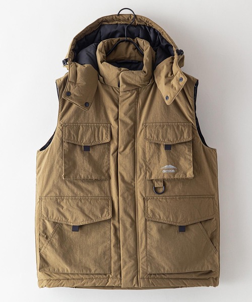 OUTDOOR PRODUCTS APPAREL(アウトドアプロダクツアパレル)の「撥水フィッシング中綿ベスト(その他アウター・メンズ・ブラック/ベージュ/カーキ・X-LARGE/LARGE/MEDIUM)」の12枚目の写真