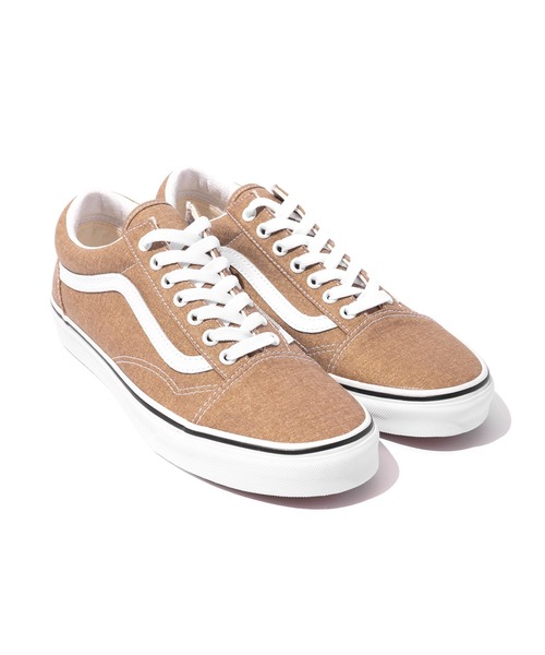 VANS(バンズ)の「VANS OLD SKOOL (ヴァンズ オールドスクール)(ライトブラウン)(Unisex)(VN0A38G19EN)(スニーカー・レディース・ライトブラウン・24/25/26.5/23.5/26/25.5/24.5/27.5/28/27/23)」の4枚目の写真