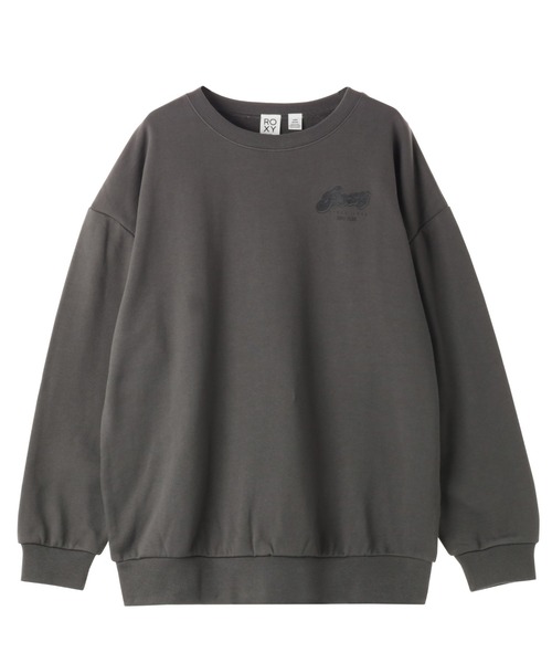 ROXY(ロキシー)の「PALM TREE PULLOVER/ロキシーバックプリントスウェットトレーナー(スウェット・レディース・ブラック/パープル/ブラック系その他・SMALL/MEDIUM/LARGE)」の9枚目の写真