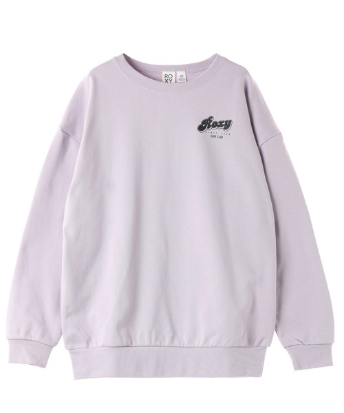 ROXY(ロキシー)の「PALM TREE PULLOVER/ロキシーバックプリントスウェットトレーナー(スウェット・レディース・ブラック/パープル/ブラック系その他・SMALL/MEDIUM/LARGE)」の7枚目の写真