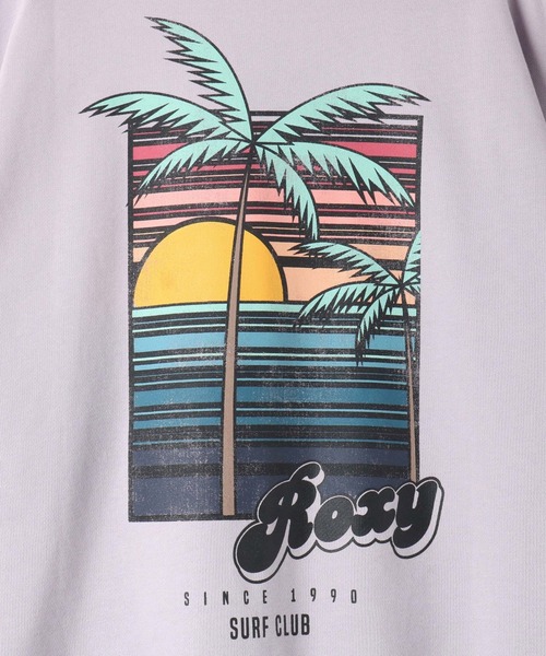 ROXY(ロキシー)の「PALM TREE PULLOVER/ロキシーバックプリントスウェットトレーナー(スウェット・レディース・ブラック/パープル/ブラック系その他・SMALL/MEDIUM/LARGE)」の10枚目の写真
