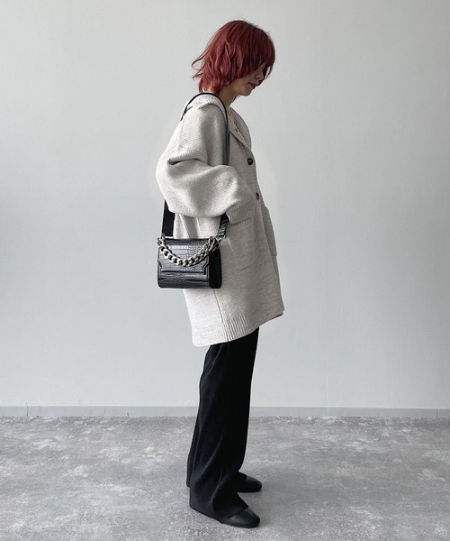 PAGEBOY(ページボーイ)の「スモーキーフリーカットパンツ(その他パンツ・レディース・チャコールグレー/ブラック/アクア・FREE)」の18枚目の写真