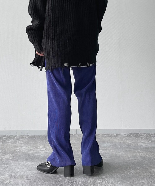 PAGEBOY(ページボーイ)の「スモーキーフリーカットパンツ(その他パンツ・レディース・チャコールグレー/ブラック/アクア・FREE)」の10枚目の写真