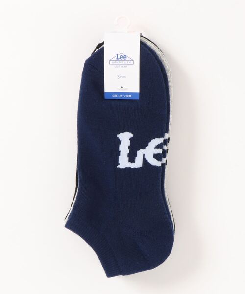 セール Lee リー 足底ロゴスニーカー3p 3足組 ソックス 靴下 ソックス 靴下 Lee リー のファッション通販 Zozotown
