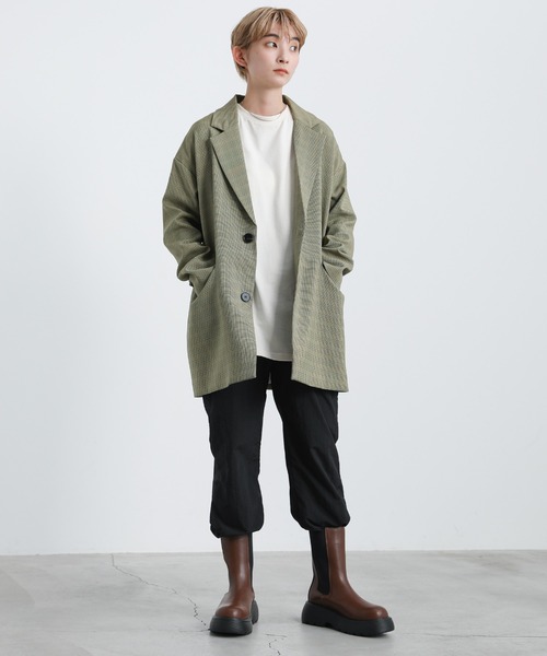 select MOCA（セレクトモカ）の「リラックスジョガーパンツ（その他パンツ・レディース・ブラック/アイボリー・FREE）」の15枚目の写真