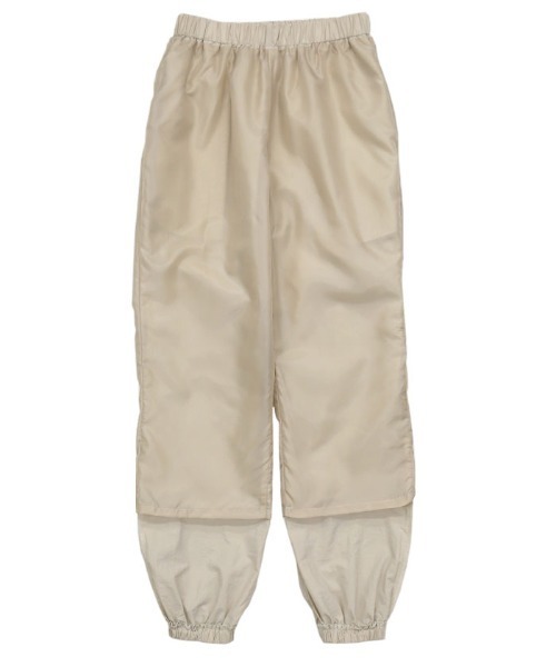 select MOCA（セレクトモカ）の「リラックスジョガーパンツ（その他パンツ・レディース・ブラック/アイボリー・FREE）」の4枚目の写真