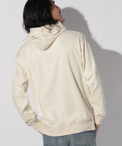 Minnetonka（ミネトンカ）の「【MINNETONKA（ミネトンカ）×BAYFLOW】ECOスエードパーカー（パーカー・メンズ・ホワイト/ブラック/ベージュ/オレンジ・SMALL/MEDIUM/LARGE）」の14枚目の写真