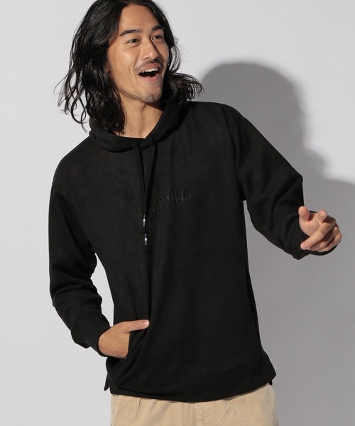 Minnetonka（ミネトンカ）の「【MINNETONKA（ミネトンカ）×BAYFLOW】ECOスエードパーカー（パーカー・メンズ・ホワイト/ブラック/ベージュ/オレンジ・SMALL/MEDIUM/LARGE）」の5枚目の写真