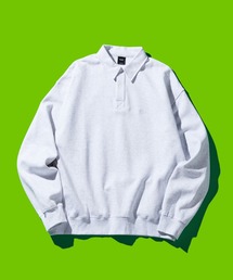 HUF | HUF. POLO FLEECE / HUF フリース　ポロフリース(スウェット)