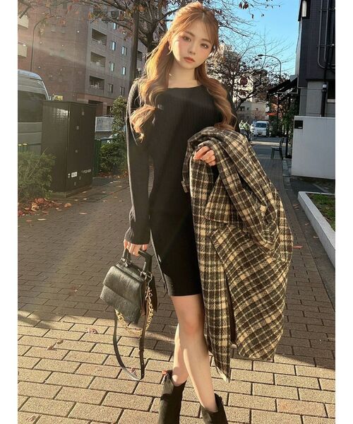 RESEXXY（リゼクシー）の「ウールガウンコート（その他アウター・レディース・アイボリー/グリーン/その他1・FREE）」の11枚目の写真