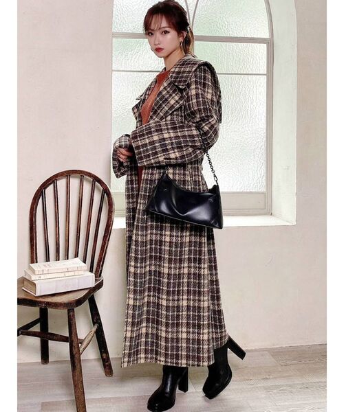 RESEXXY（リゼクシー）の「ウールガウンコート（その他アウター・レディース・アイボリー/グリーン/その他1・FREE）」の22枚目の写真