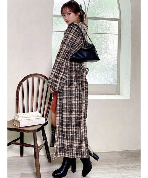 RESEXXY（リゼクシー）の「ウールガウンコート（その他アウター・レディース・アイボリー/グリーン/その他1・FREE）」の19枚目の写真