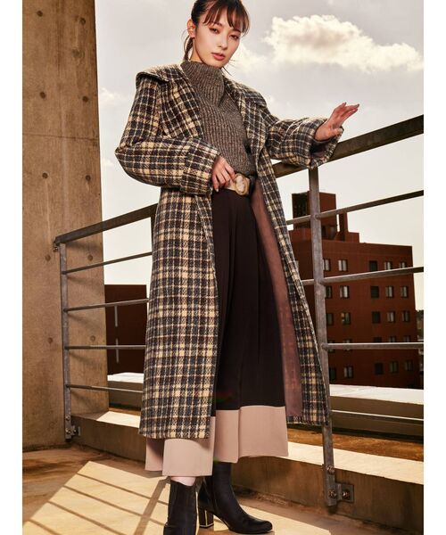 RESEXXY（リゼクシー）の「ウールガウンコート（その他アウター・レディース・アイボリー/グリーン/その他1・FREE）」の13枚目の写真