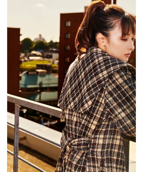 RESEXXY（リゼクシー）の「ウールガウンコート（その他アウター・レディース・アイボリー/グリーン/その他1・FREE）」の16枚目の写真