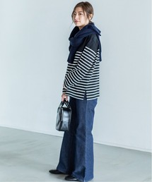 新品♪ IENA 別注 A.P.C. ボーダーT A.P.C./アーペーセー 別注 ボーダーリンガーTシャツ（Tシャツ