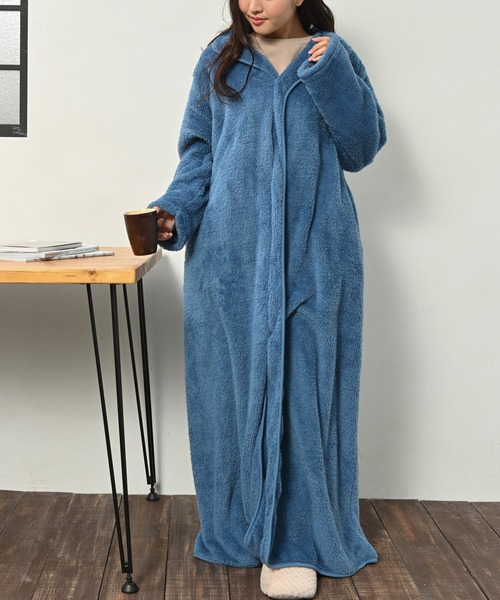 Felt-Maglietta（フェルトマリエッタ）の「モコボア着る毛布（ルーム