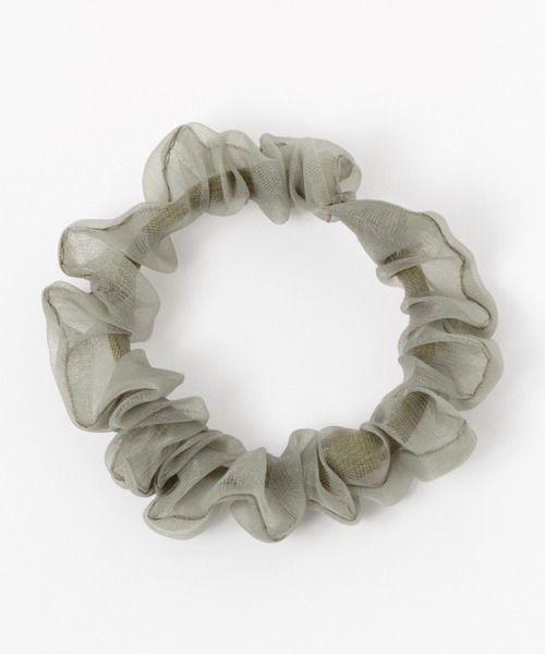 studio CLIP（スタディオクリップ）の「5SETシュシュアソートポニー（ヘアゴム・レディース・カーキ/グレー/ブラウン・FREE）」の6枚目の写真