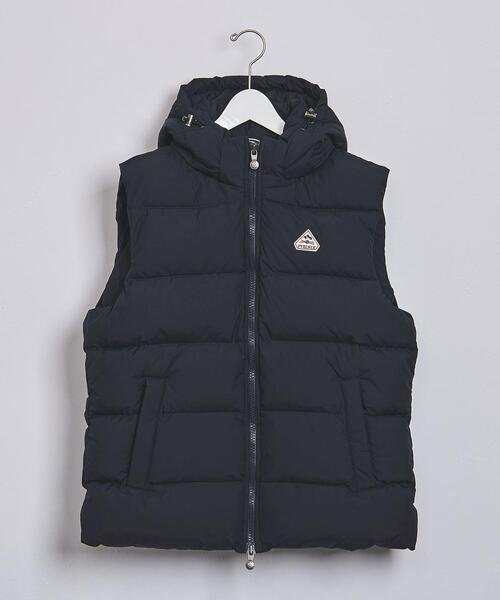 極美品　PYRENEX ダウンベスト ネイビー PYRENEX / ピレネックス】SPOUTNIC VEST HOODE / スプートニック