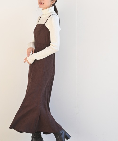 rps（アールピーエス）の「ライスコールマーメイドジャンスカ（ジャンパースカート・レディース・ブラック/ブラウン/モカ・M）」の17枚目の写真