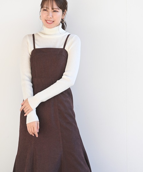 rps（アールピーエス）の「ライスコールマーメイドジャンスカ（ジャンパースカート・レディース・ブラック/ブラウン/モカ・M）」の21枚目の写真