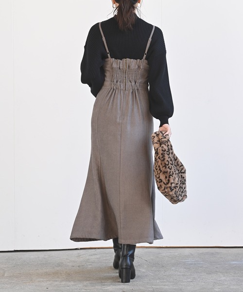 rps（アールピーエス）の「ライスコールマーメイドジャンスカ（ジャンパースカート・レディース・ブラック/ブラウン/モカ・M）」の22枚目の写真