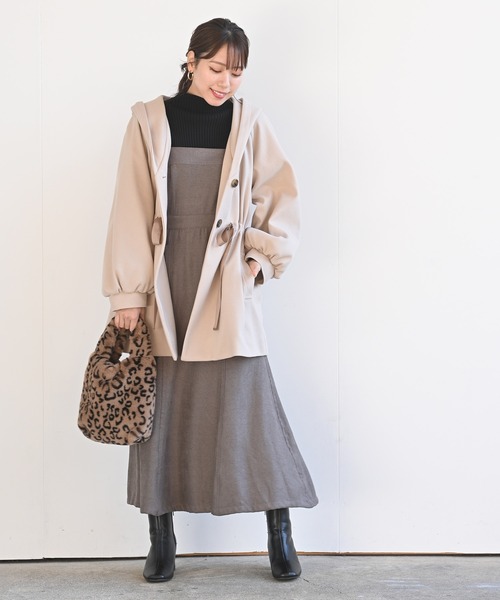 rps（アールピーエス）の「ライスコールマーメイドジャンスカ（ジャンパースカート・レディース・ブラック/ブラウン/モカ・M）」の19枚目の写真