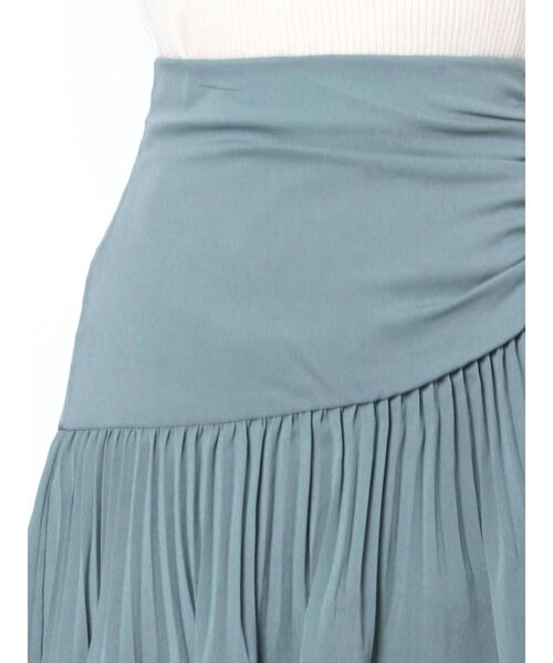 MERCURYDUO（マーキュリーデュオ）の「シアープリーツティアードスカート（スカート・レディース・ベージュ/ブルー/アイボリー・SMALL/MEDIUM）」の13枚目の写真