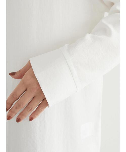 Green　Parks（グリーンパークス）の「レイヤードシャツインナー＊（シャツ/ブラウス・レディース・オフホワイト・FREE）」の15枚目の写真