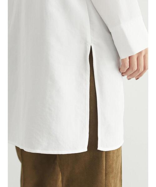 Green　Parks（グリーンパークス）の「レイヤードシャツインナー＊（シャツ/ブラウス・レディース・オフホワイト・FREE）」の12枚目の写真