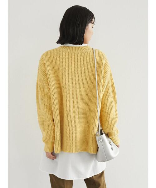 Green　Parks（グリーンパークス）の「レイヤードシャツインナー＊（シャツ/ブラウス・レディース・オフホワイト・FREE）」の6枚目の写真