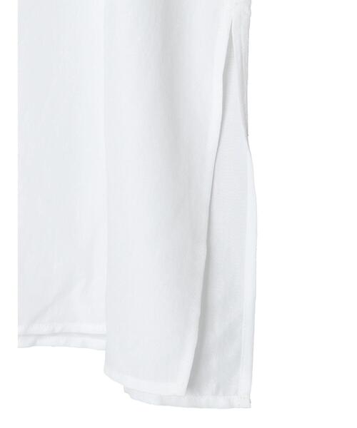 Green　Parks（グリーンパークス）の「レイヤードシャツインナー＊（シャツ/ブラウス・レディース・オフホワイト・FREE）」の11枚目の写真