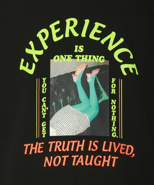 PBLIM（ページボーイリム）の「【PAGEBOYLIM】レディフォトスウェット（スウェット・レディース・ブラック/オフホワイト・MEDIUM/LARGE）」の15枚目の写真