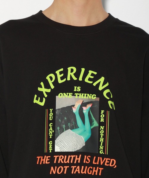 PBLIM（ページボーイリム）の「【PAGEBOYLIM】レディフォトスウェット（スウェット・レディース・ブラック/オフホワイト・MEDIUM/LARGE）」の22枚目の写真