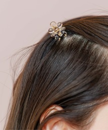 flower | マリービジュークリップ(バレッタ/ヘアクリップ)