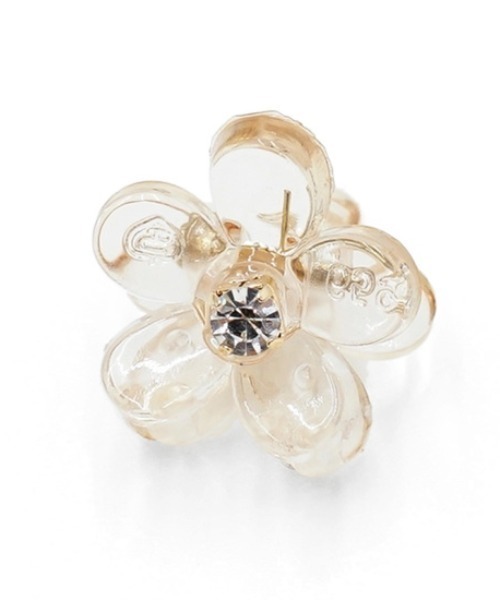 flower(フラワー)の「マリービジュークリップ(バレッタ/ヘアクリップ・レディース・ベージュ/ブラウン・FREE)」の12枚目の写真