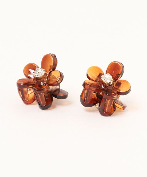 flower(フラワー)の「マリービジュークリップ(バレッタ/ヘアクリップ・レディース・ベージュ/ブラウン・FREE)」の7枚目の写真