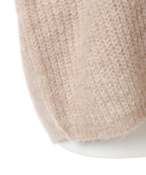 INGNI（イング）の「ショート丈セーラーカラーニット（ニット/セーター・レディース・ブラック/ベージュ/アイボリー・M）」の9枚目の写真